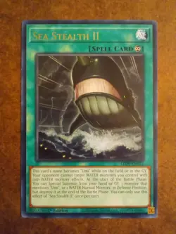 Sea Stealth II LED9-EN021 Rare Yu-Gi-Oh Spell Card - Image 1