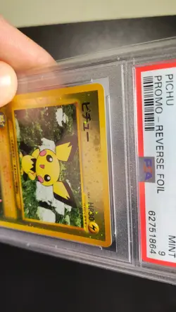 Pichu - reverse holo Promo - Neo Premium File 172 - PSA 9 Mint - Pokemon card - Image 4