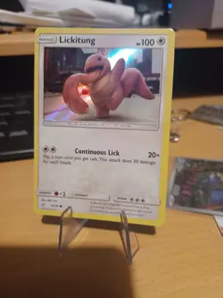 Lickitung 16/18 Pokemon Card Detective Pikachu Holo MINT - Image 1