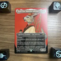 Pearl-Ear, Imperial Advisor - Rare Borderless - Modern Horizons 3 - MTG - Image 2