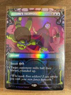 Kitsune's Technique (Showcase) Teenage Mutant Ninja Turtles Foil - Image 1