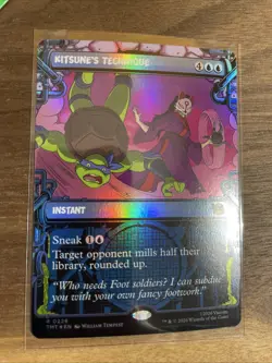 Kitsune's Technique (Showcase) Teenage Mutant Ninja Turtles Foil - Image 2