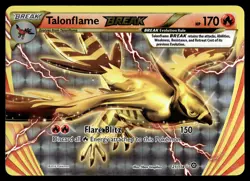 Talonflame BREAK 21/114 XY - Steam Siege Pokemon - Image 1