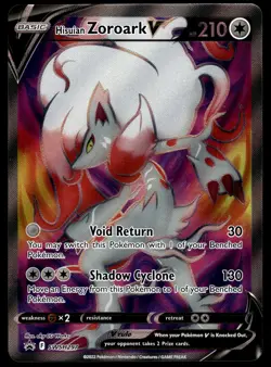 Hisuian Zoroark V SWSH297 SWSH: Sword & Shield Promo Cards Pokemon - Image 1
