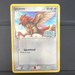 Pokemon Spearow 61/100 EX Crystal Guardians Reverse Holo Common 40HP English - Image 1