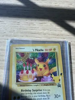 Pokemon TCG Birthday Pikachu Celebrations Classic Collection Promo Card #24 EU3 - Image 4