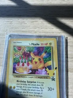 Pokemon TCG Birthday Pikachu Celebrations Classic Collection Promo Card #24 EU3 - Image 5