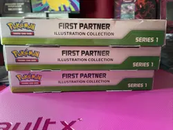 Pokemon Tcg First Partner Illustration Collection (Series 1) Lot Of 3 - Image 3