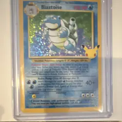 Pokemon Blastoise 2/102 Celebrations Classic Collection Holo 100 HP 40+ TCG - Image 1