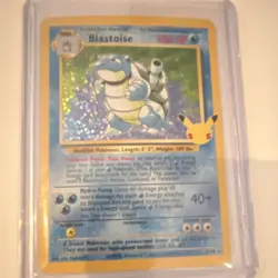 Pokemon Blastoise 2/102 Celebrations Classic Collection Holo 100 HP 40+ TCG - Image 3