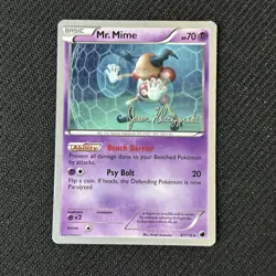 Pokemon Mr. Mime 47/116 2013 World Championship Deck WCD Non Holo LP - Image 1