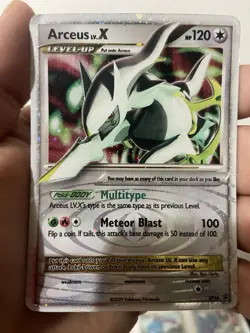 Arceus LV.X DP56 Black Star Promotional Holo Pokemon Card TCG - Image 1