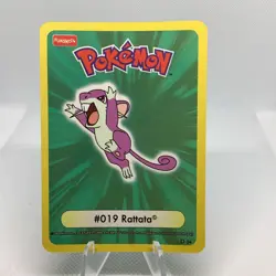 Pokemon Funskool 2004 - Rattata Who am IU Holo NM clean Pack Fresh - Image 2