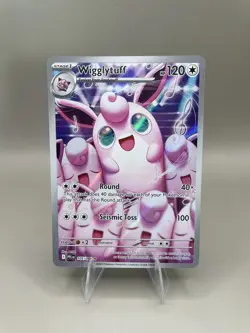 Pokemon TCG Wigglytuff 105/094 Illustration Rare Phantasmal Flames Mint - Image 1