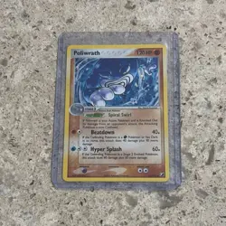 Pokemon Poliwrath Unseen Forces 11/115 Holo Rare Stage 2 120 HP - Image 1