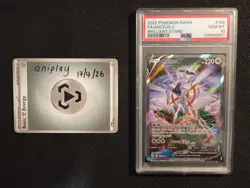 Arceus V 166/172 Brilliant Stars Alternate Alt Art 2022 Pokemon PSA 10 GEM MINT - Image 1
