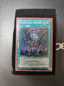BPRO-EN067 Forbidden Crown Secret Rare 1st Edition YuGiOh Preorder - Image 1