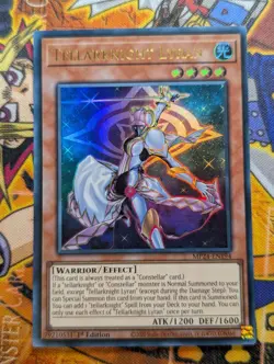 Tellarknight Lyran MP24-EN194 Ultra Rare 1st Edition YuGiOh TCG Card - Image 1