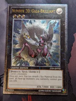 Number 20: Giga-Brilliant - ZTIN-ENV02 - Ultimate Rare - Limited Edition - VLP - Image 1