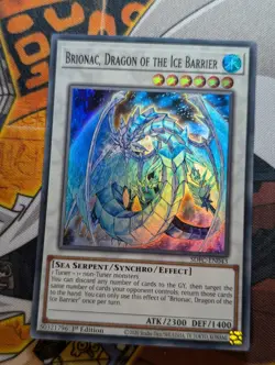 Brionac, Dragon of the Ice Barrier - Super Rare - SDFC-EN043 - Yu-Gi-Oh - Image 1