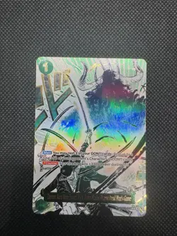 Demon Aura Nine Sword Style Asura Blades Drawn Dead Man's Game OP12-037 Alt Art - Image 1