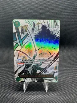 Demon Aura Nine Sword Style Asura Blades Drawn Dead Man's Game OP12-037 Alt Art - Image 3