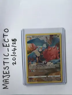 Druddigon Ultra Rare SWSH12: Silver Tempest Trainer Gallery TG09/TG30 NM - Image 1