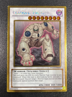 Yugioh - Colossal Fighter - PGLD-EN043 - Gold Rare Unlimited - Image 1
