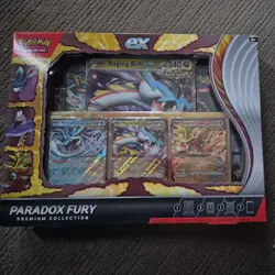 Pokemon TCG Paradox Fury ex Premium Collection Box Factory SEALED - Image 1