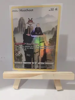 Pokemon TCG Hoothoot Sword & Shield Mfg-Astral Radiance Tg12/Tg30 Holo Rare - Image 1