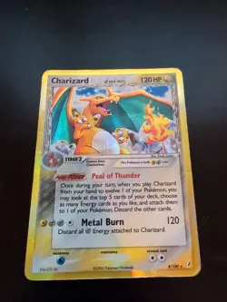 Pokemon TCG Charizard (Delta Species) EX Crystal Guardians 4/100 Holo Holo Rare - Image 1