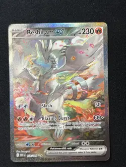 Pokemon TCG Reshiram ex Special Illustration Rare (SIR) 166/086 – SV White Flare - Image 1