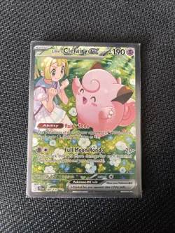 Pokemon TCG Lillies Clefairy EX English Edition Card 184/159 Mint Condition - Image 1