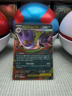 Mega Gengar Ex 056/094 Phantasmal Flames Pack Fresh - Image 1