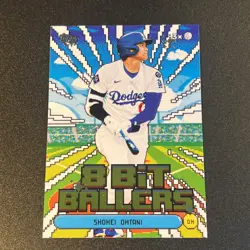 Shohei Ohtani 2026 Topps Celebration #8B-7 8 Bit Ballers Dodgers - Image 1