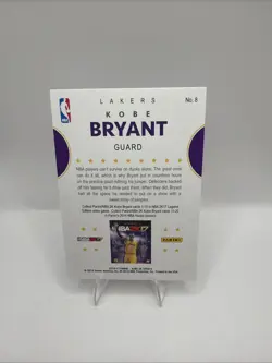 2016-17 Panini NBA Hoops Kobe Bryant #8 Los Angeles Lakers NBA 2K17 - Image 2