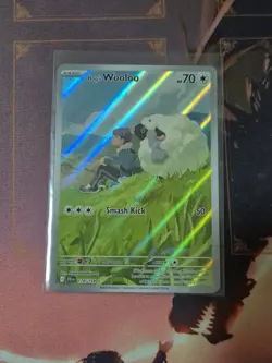 Hop's Wooloo 170/159 Pokemon TCG S&V Journey Together Illustration Rare - Image 1