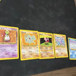 Vintage Pokemon Card Lot Neo Genesis Base Set 2 1999 2000 Jungle Fossil TR Poke - Image 2