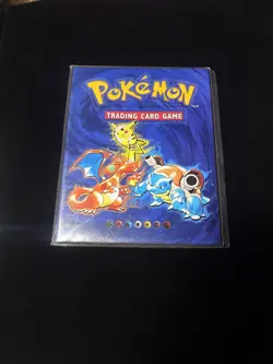 Pokemon TCG WOTC 1999 Base Set Trading Card Folder Binder 4 Pocket - Image 1