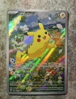 3 holo TCG Pokemon cards including Cleffa, Serena, and Pikachu. - Image 3