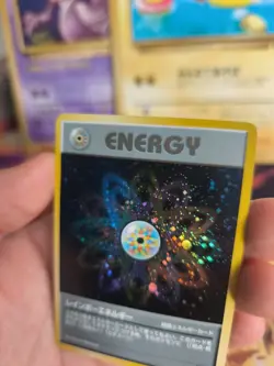 Pokemon Karte Card Rainbow Energy Team Rocket Gang Holo japanese NM- 2x Swirl - Image 4