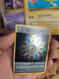 Pokemon Karte Card Rainbow Energy Team Rocket Gang Holo japanese NM- 2x Swirl - Image 5