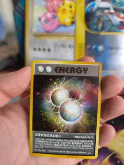 Pokemon Karte Card Miracle Wunder Energy Neo Destiny Holo Wotc japan NM+ Swirl - Image 3