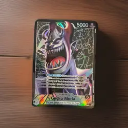One Piece Card Game Gecko Moria Alternate Art OP06-080 Leader Rare NM English - Image 1
