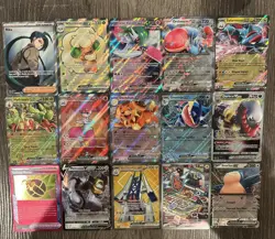 40 Card Variation Pokemon Lot (EX,V, Trainer, + More) - Image 3
