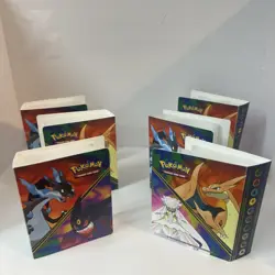 Pokemon TCG Mini Portfolio Lot of 6 Card Holders - Image 1