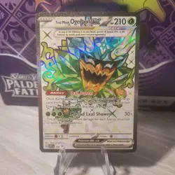Teal Mask Ogerpon ex 166 Sv: Scarlet & Violet Promo Cards Holo LP - Image 1