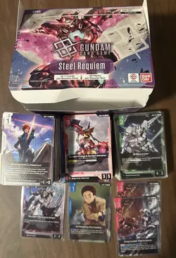 Gundam Card Game GD03 U/C/R 300 Card Bulk Lot 2x Improved Technique - Image 1