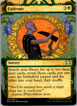 Cultivate (Foil Etched) Strixhaven: Mystical Archives NM Foil - Image 1
