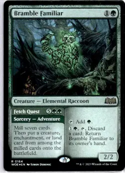 Bramble Familiar Wilds of Eldraine Foil - Image 1